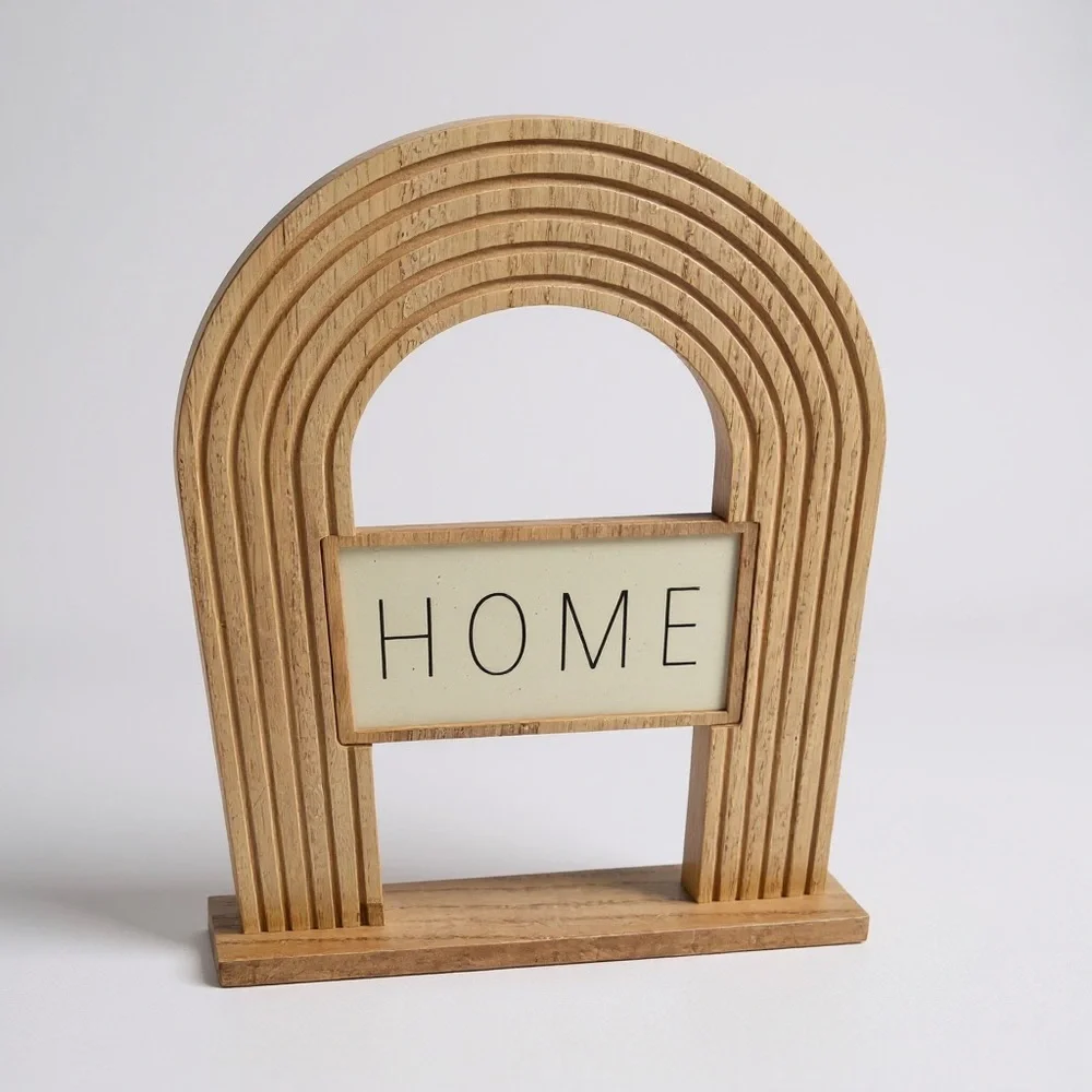 Wooden Arched Home Decor Accent - Picture 3 of 8